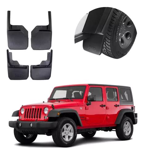 Loderas Guardafangos Jeep Wrangler Jk 2007 A 2017 Envío gratis