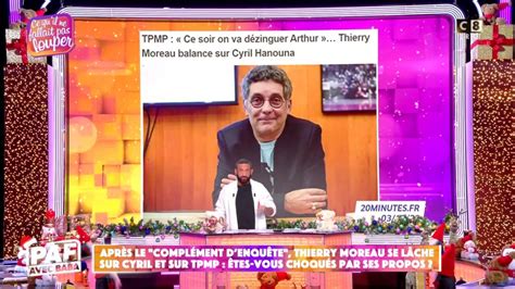 Cyril Hanouna Et Gilles Verdez Taclent Thierry Moreau