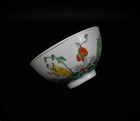 Bol Doucai Porcelaine Huit Immortels Chine XXe Catawiki