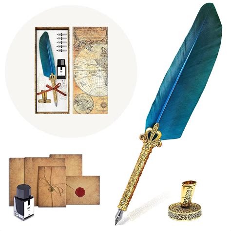 thefiu quill   ink set upgraded fountain   writing