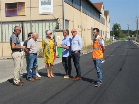 La communauté de communes a réceptionné les travaux de voirie engagés