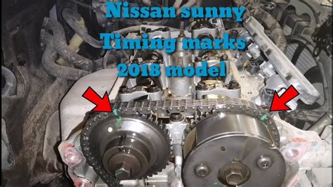 How To Set Timing Marks Nissan Sunny Model Youtube