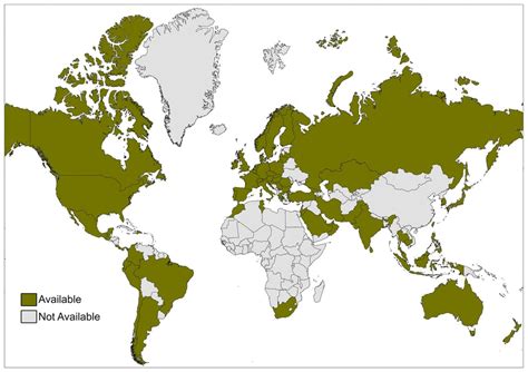 Lte Coverage By Country Mappr