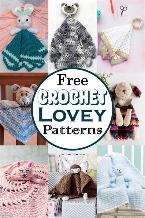 Free Crochet Lovey Patterns Diyncrafty