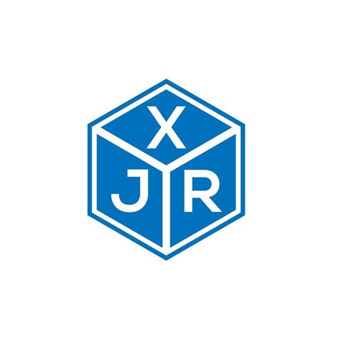 Xjr Letter Logo Design On White Background Xjr Creative Initials