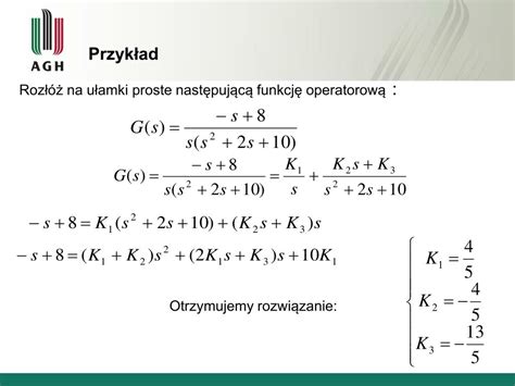 Ppt Automatyka I Robotyka Wykład 2 Powerpoint Presentation Free