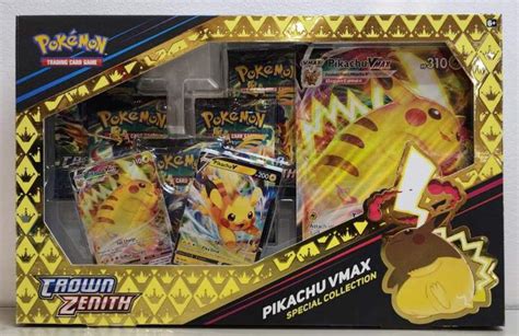 Pokemon TCG Crown Zenith Pikachu VMAX Special Collection Lazada PH