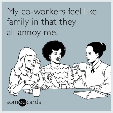 Weird Co Worker Ecard