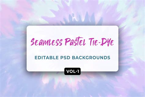 Seamless Pastel Tie Dye Vol 01 MasterBundles