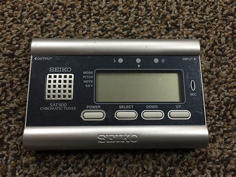 Seiko Sat500 Chromatic Tuner Reverb