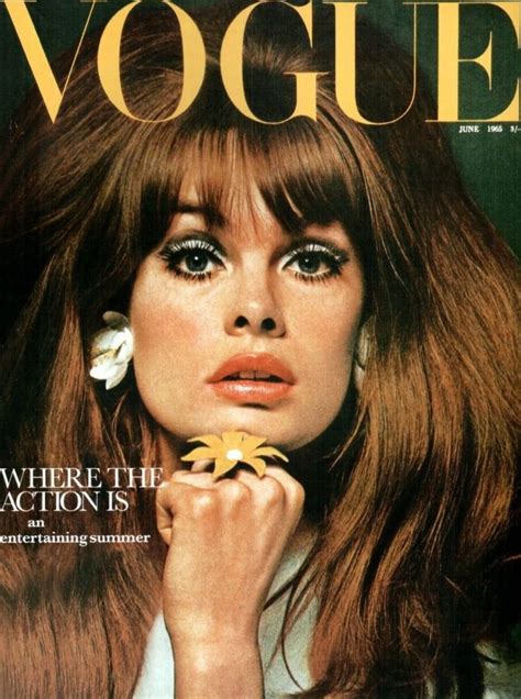 When Supermodels Ruled The World Vogue UK 1965 Jean Shrimpton By