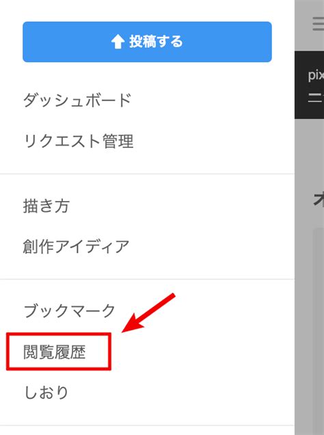 I want to check my viewing history. – pixiv Help Center