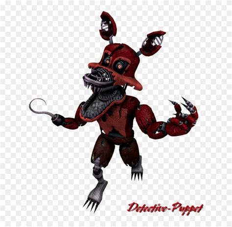 Nightmare Foxy Fnaf Nightmare Foxy Png Clipart Pinclipart