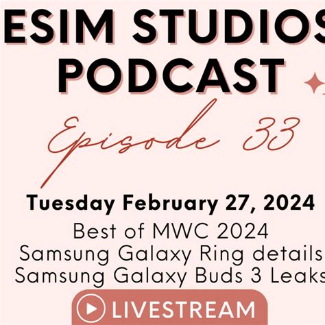 Esim Studios Podcast Ep Google Pixel March Update Apple Ring