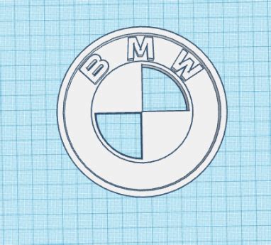 Fichier Stl Logo Bmw Plan Imprimer En D T L Chargercults Logo