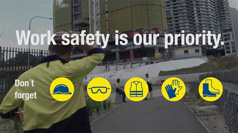 Work Safety Is Our Priority Stay Safe Youtube