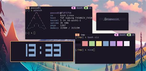 [OC]: Catppuccin - mid-tone dark theme: now available for Tmux! : r/tmux