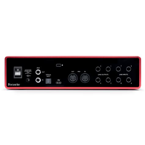 Focusrite Scarlett 18i8 3rd Gen Interface De Audio