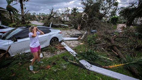 Hurricane Milton crashes into Florida with 120mph winds - destroying ...