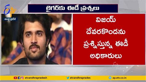 Liger Money Laundering Probe Ed Questions Actor Vijay Deverakonda