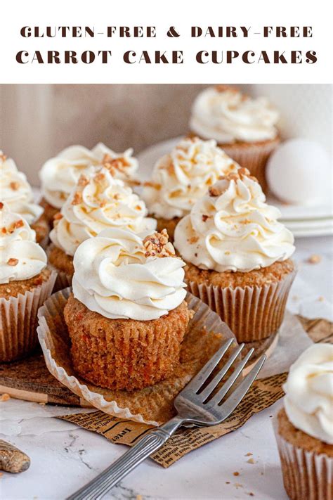 Carrot Cake Cupcakes Gluten Free Dairy Free Artofit