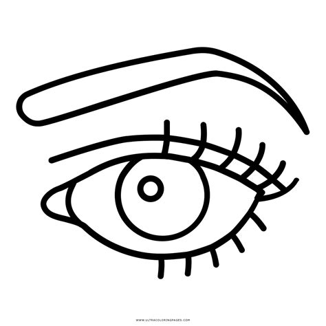 Dibujo De Ojo Para Colorear Ultra Coloring Pages