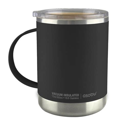 Asobu Ultimate Mug In Black The Home Depot Canada