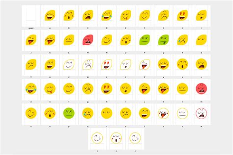 Vintage Emojis OTF Color Font By Ckybe's Store | TheHungryJPEG