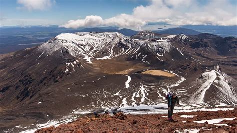 Climbing Mount Ngauruhoe in Tongariro National Park