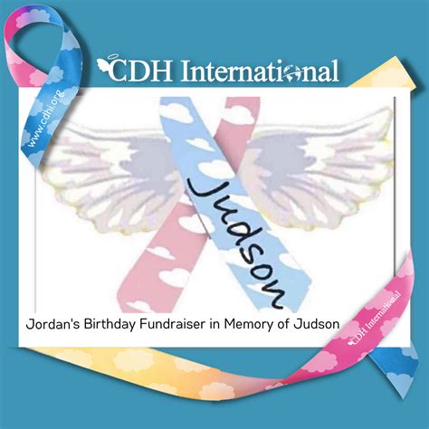 Jordans Birthday Fundraiser For Cdhi In Memory Of Judson