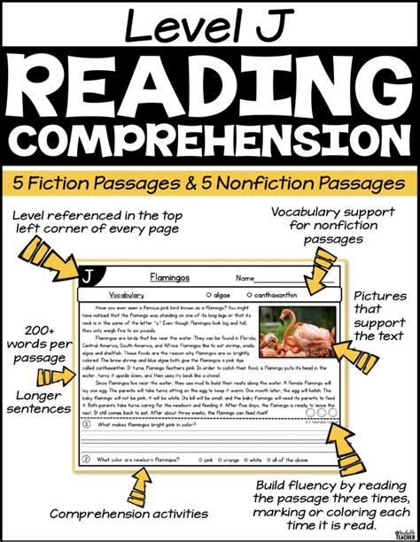 Level J Reading Comprehension Passages And Questions A Teachable Teacher