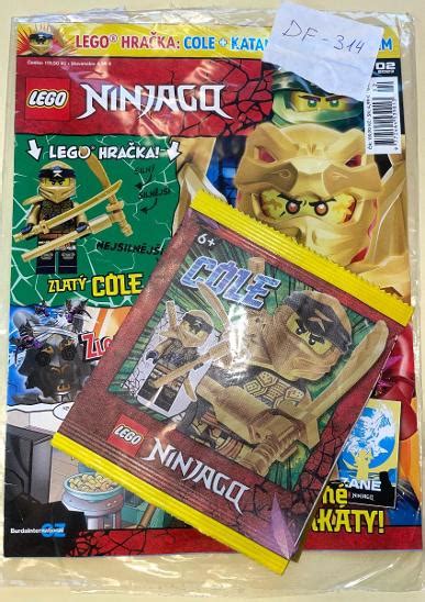 Lego Ninjago časopis č22023 Hračka Cole Aukro