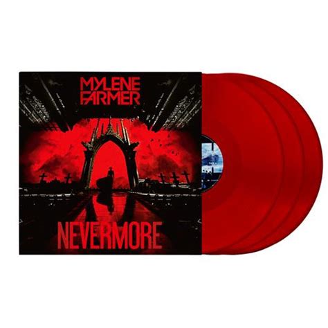 Mylène Farmer Nevermore Triple Vinyle Rouge Opaque Mylene Net