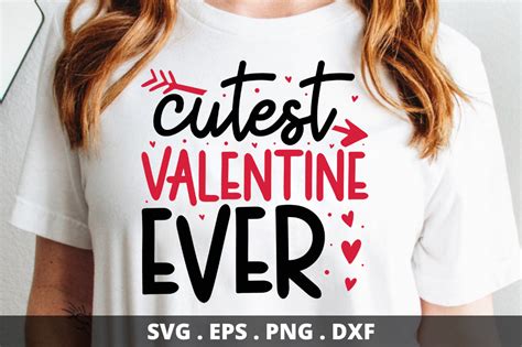 Sd0016 4 Cutest Valentine Ever Graphic By Printablesvg · Creative Fabrica