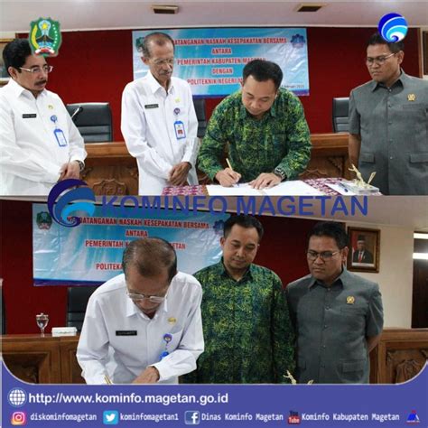 Penandatanganan Kesepakatan Bersama Antara Pemerintah Kabupaten Magetan