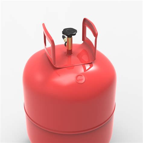 3d Helium Gas Container Turbosquid 1168450