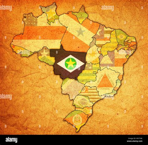 Mato Grosso Map Hi Res Stock Photography And Images Alamy