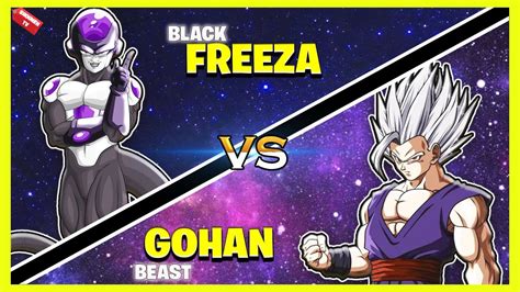 Black Freeza Vs Gohan Beast Quem O Mais Forte Dragon Ball Super