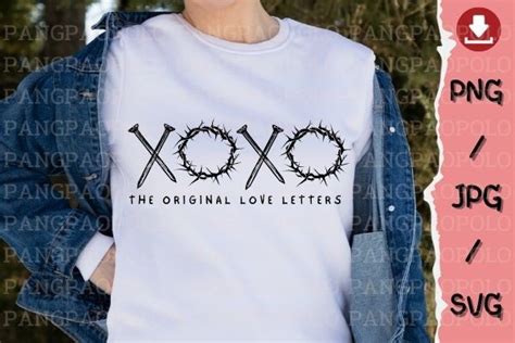 Xoxo The Original Love Letters Svg Graphic By Pangpaopolo Creative