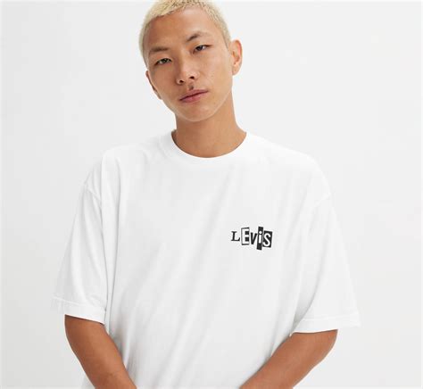 Levis® Skateboarding Graphic Boxy Tee White Levis® Al