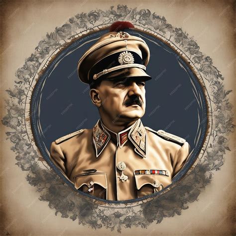 Premium AI Image | Adolf Hitler German style digital art generated by AI