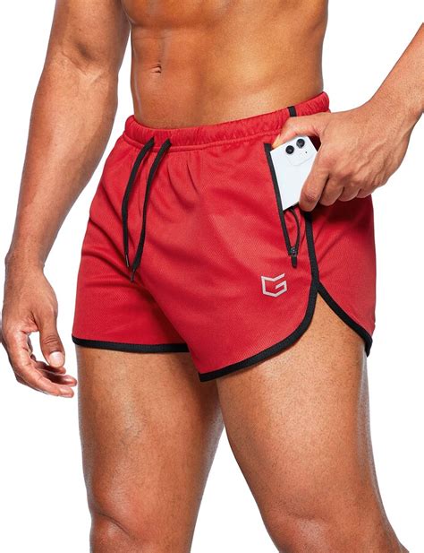 G Gradual Men S Running Shorts 3 Inch Quick Dry Gym Athletic Workout