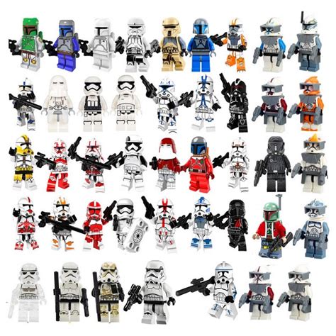 All Star Wars Clone Trooper boba jango fett wolffe rex cody Snow ...