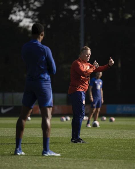 The Commanding Presence Of Ronald Koeman A Portrait