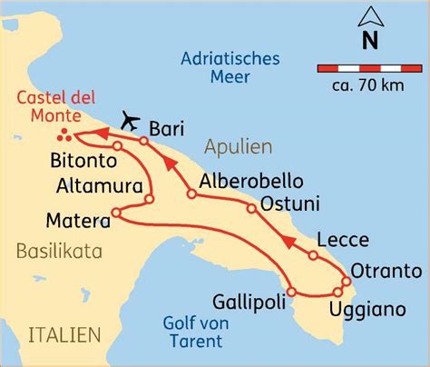 Apulien Rundreise Höhepunkte SKR Reisen