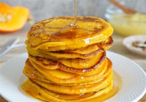 Pancakes Au Potiron Ww Plat Et Recette