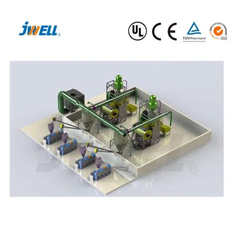 Jwell Machine Mixer Technical Specification With High Speed Machine