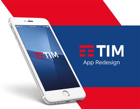 TIM App Redesign / UX/UI App Concept