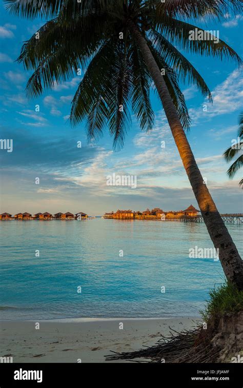 Sipadan Water Village On Pulau Mabul Hi Res Stock Photography And