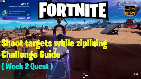 Fortnite Ps4 Shoot Targets While Ziplining Challenge Guide Week 2